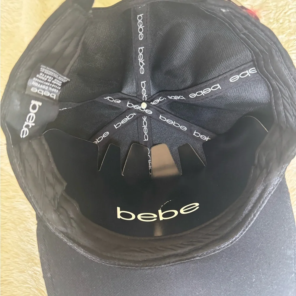 Black Rhinestone Cap - Picture 4 of 4